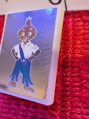 Vintage Cartoon Onion Boy Character UssR Soviet Pin